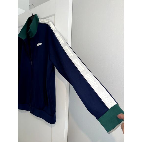 Prince Pickleball Men’s Jacket XXL Full Zip Navy Blue NWT - Picture 5 of 8